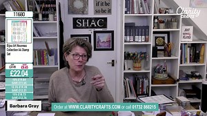 2.5K views · 31 reactions | Join Barbara Gray for an hour of Clarity Social TV as she shines a light on the elegant Bijou Art Nouveau A4 Stamp Collection. The hour is sure to be full of tips, tricks and plenty of inspiration. Available on the Clarity website: https://claritycrafts.com/ | Clarity Crafts | Facebook