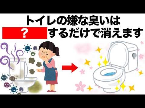 【消臭剤は逆効果】掃除しても臭うトイレは〇〇するだけで無臭になります