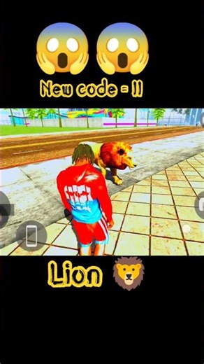New Code 11 😱 || Lion 🦁 Fire Entry 🔥 Dangerous Lion #shorts #gaming