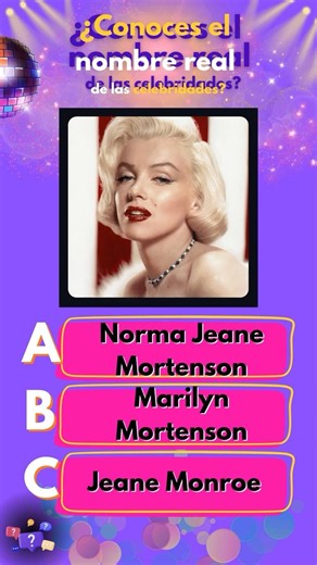 Do you know their REAL NAMES? 🤔 Marilyn Monroe, Keanu Reeves and more | VIP Trivia #quiz