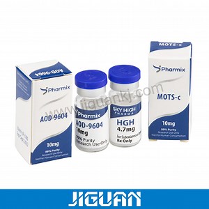 [Hot Item] Free Design Custom Paper Packaging Medicine Vial Box