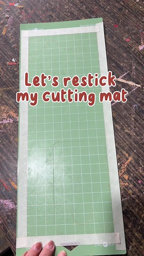 Restick Your Cricut Cutting Mat with Tulco Adhesive