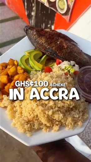 Hidden Food Gem in Achimota 🍽️🔥 Affordable & Delicious! #foodshorts