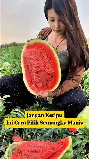 Don't Be Fooled‼️ Here's How to Choose a Sweet Watermelon Without Looking at the Color⁉️