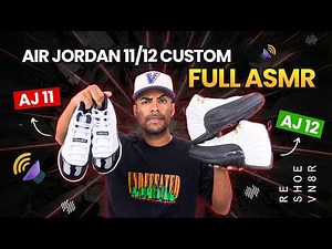 Air Jordan 11 x 12 Fusion Custom | ASMR Build
