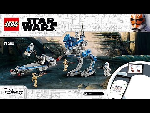 LEGO instructions - Star Wars - 75280 - 501st Legion Clone Troopers