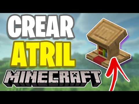 ✅COMO HACER UN ATRIL 💎 EN MINECRAFT👈
