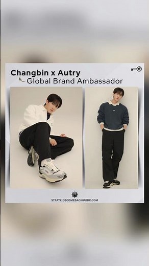 🎉 Changbin x Autry - Named Global Brand Ambassador! #StrayKids #Changbin