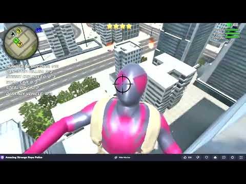 amazing strange rope police 8k gameplay 2000 fps