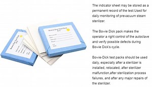 [Hot Item] Medical Sterilization Bd Test Pack and Autoclave Test Pack