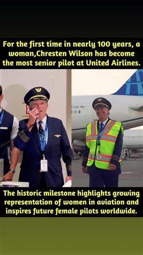 In a historic moment for aviation, Chresten Wilson has become the ✈️