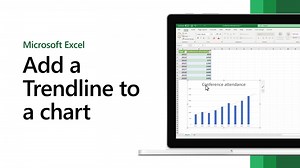 Føje en tendens- eller bevægelig gennemsnitslinje til et diagram