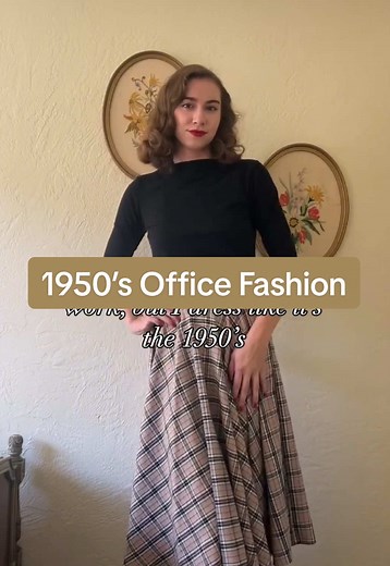 1950’s Office Fashion: Cozy Vintage Outfit Ideas