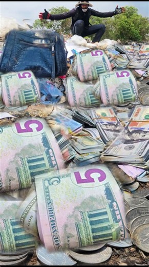 I Found a lot of Original Money Dollar $$ in Bag