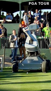 7.3M views · 23K reactions | A robot making an ace on 16 at the WM Phoenix Open 勞 | PGA TOUR | Facebook