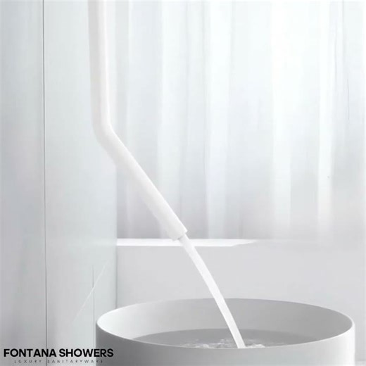 Fontana Sellia Marina Nexora™ Collection White Faucet FS8005WH