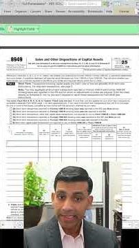 Reporting DeFi Tax on Form 8949 and Schedule D #DeFi #IRS #Tax