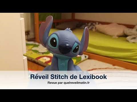 Instructions and music for the Stitch alarm clock by Lexibook