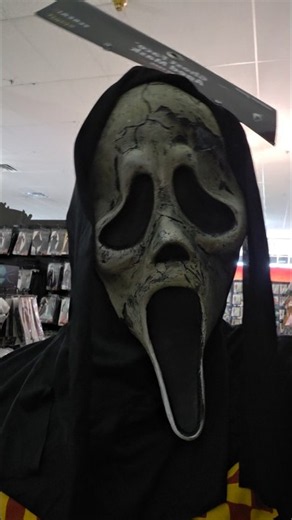 Scream 6 aged mask at Spirit Halloween for 2026