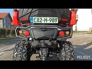 ODES landcross 1000 Dominator exhaust System atv odes