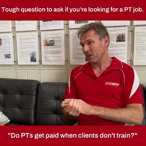 Asking employers questions during a personal training job interview...