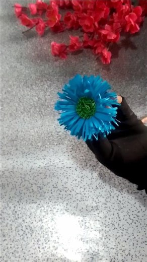 making flowers with computer sheets #viralvideo #craft #virlshort #trendingshorts #fatimacraft