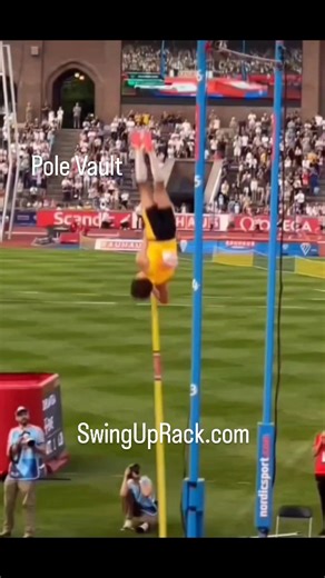 1.3K views · 2.4K reactions | Pole Vault Core Workout Swing-Up Rack •...