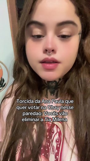 Milena e o Paredão: Vote na Chay para Eliminar!