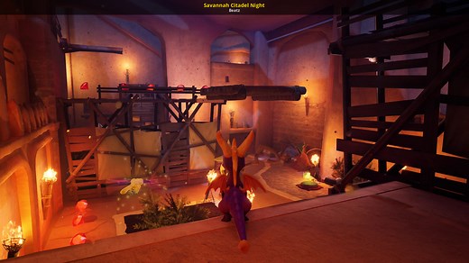 Savannah Citadel Night Mod for Spyro: Reignited Trilogy | Spyro Mods