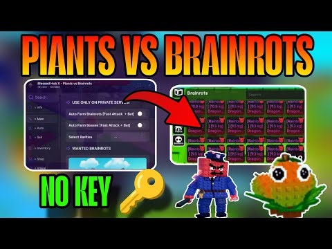 [👹👑PLANTS VS BRAINROTS SCRIPT | AUTO ATTACK, AUTO BUY, AUTO SELL & EVENT SUPPORT [🌱]