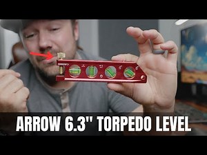 ARROW 6.3-inch Torpedo Level: Review & Demo!