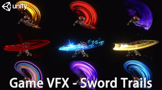 Unity Game VFX - Sword Trails(Tutorial), Eric Wang