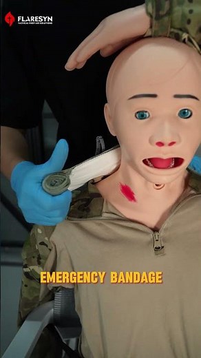 Neck Wound Emergency: The One Role of the Bandage and the Critical Warning