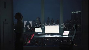 Millennial female banker in formal wear checking received information about exchange operations on stock website, workaholic making online money transfer on technology with blank monitor