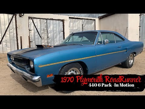 sold 1970 Plymouth RoadRunner 440 6 Pack In Motion