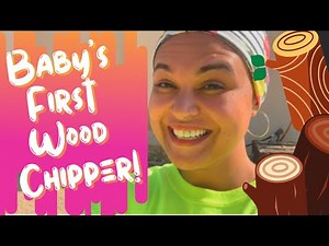 Baby's First Wood Chipper! // My New Earthwise GS70015 15-Amp Garden Corded Electric Chipper