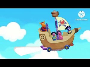 wonder pets backyardigans pirate treasure flyboat ship