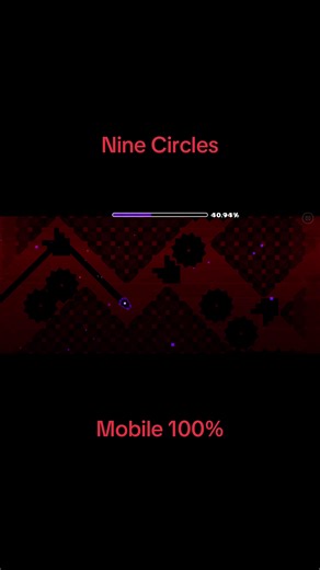 Mastering Nine Circles in Geometry Dash