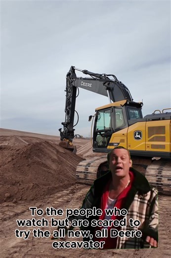 But why?? Better get to @CONEXPO-CON/AGG to check out the all new, all Deere excavator! The 210, 230 and 260P-Tier will be on display, come check them out! #neveridle #diggingdeere #allinalldeere