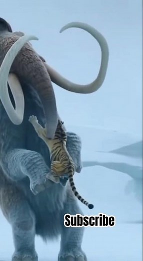 Woolly Mammoth vs Saber-Toothed Tiger – Clash of Ice Age Titans 🥶🐘🆚🐅