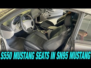 Installing S550 Convertible Mustang GT Seats in a 2003 SN95 New Edge Mustang (Seat Swap)
