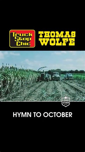 Thomas Wolfe’s Hymn to October comes from his 1935 novel Of Time and the River, a sweeping, autobiographical follow-up to Look Homeward, Angel. Though written as prose, the passage reads like a poem—celebrating October as the season of abundance and reflection. Wolfe, was known for his sprawling, emotional style and vivid sense of place. In this piece, his love of language and nostalgia for home blend into one of the most evocative tributes to autumn in American literature. Follow @lonestarbeer 