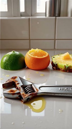 Citric Acid Rust Removal Hack in Seconds! 🍋⚡