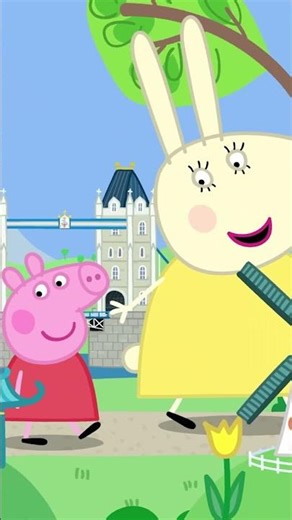 Aventura na Terra Minúscula 🌍🔍 #shorts #peppapig