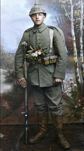 ▶ German Soldiers of WWI / HD Colorized Photographs