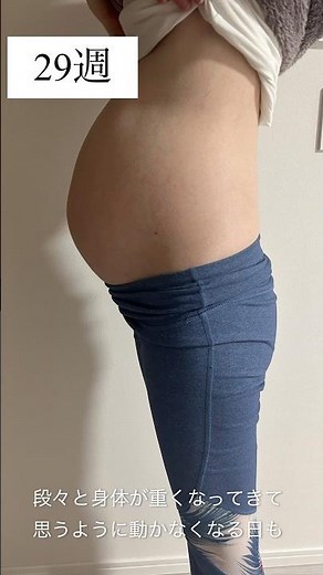 【妊娠12週~30週】大きくなるお腹 #妊婦生活