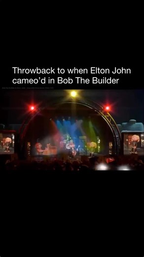Songs That Should Not Work on Instagram: "🎶 When Elton John joined… Bob the Builder?! In 2001, Sir Elton John teamed up with Bob the Builder for a song called “Hey Mr. DJ (Won’t You Play Another Song)” — yes, that Elton John. At the peak of Bob the Builder’s popularity in the UK, the show released a full pop album featuring famous artists. Elton didn’t just lend his name — he actually sang alongside the animated builder himself. It became one of the strangest and most delightful crossovers of t