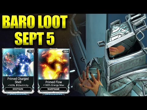 New Domestik Drone! Warframe Baro Ki'Teer September 5!