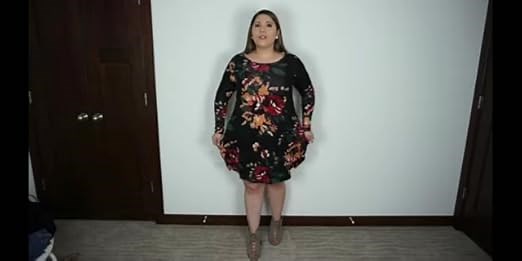 Long Sleeve Casual Loose T-Shirt Dresses