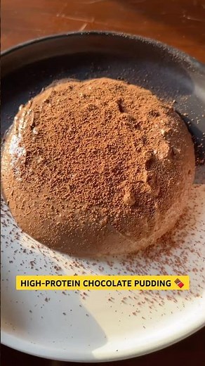 37g Protein Chocolate Pudding 🍫 | Healthy High-Protein Dessert #highprotein #dessert